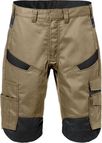 Fristads Fusion korte broek 2562 STFP (129530) - 58 - Khaki / Black 299