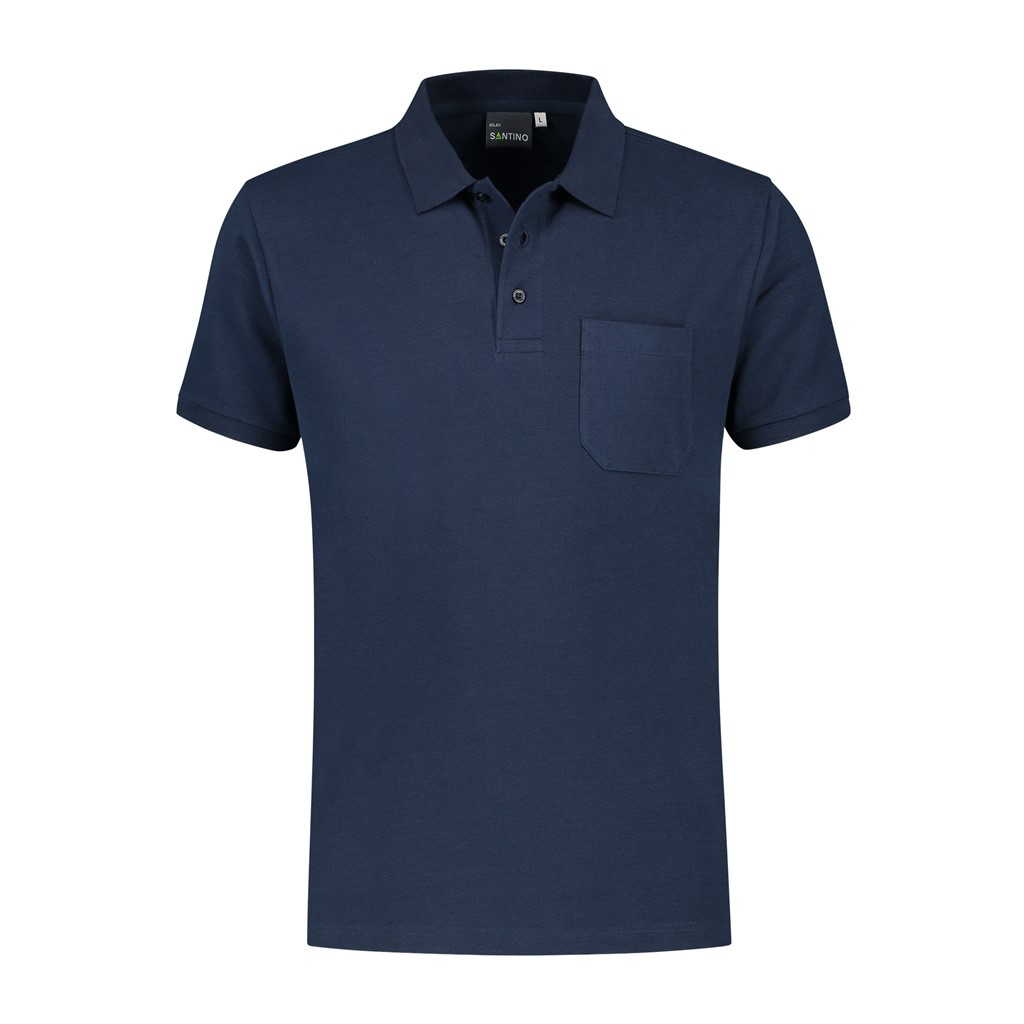 SANTINO Poloshirt Milan - Real Navy 6040 - Real Navy 6040 - L