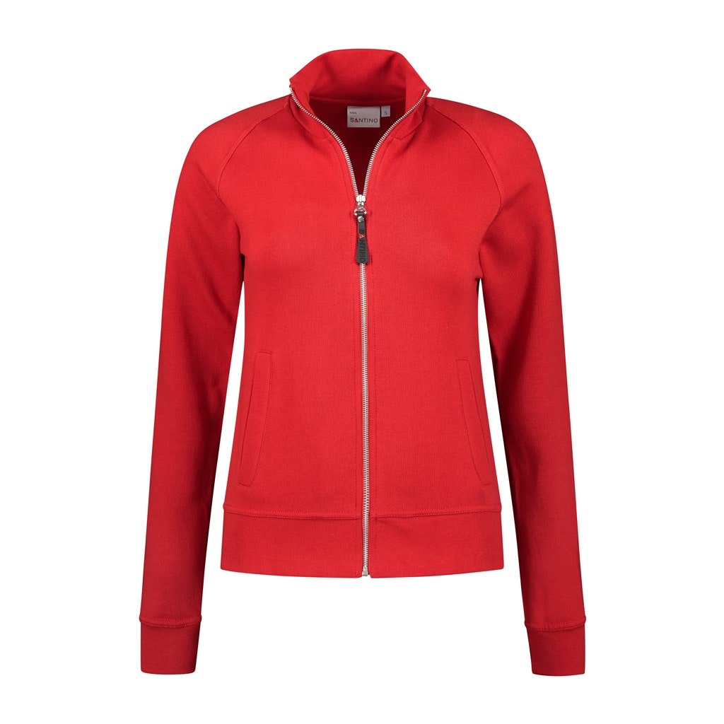SANTINO Sweatjack Anna - Rood 2000 - L