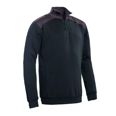 Santino Zipsweater Tokyo bi-colour - 3XL - Black / Graphite 8216