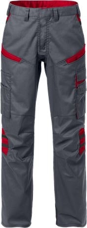 Fristads Fusion dames werkbroek 2554 STFP (129483) - Grey / Red 866 - 50