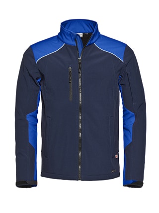 Santino softshell jacket Tour - 5XL - Real Navy / Royal blue 6085