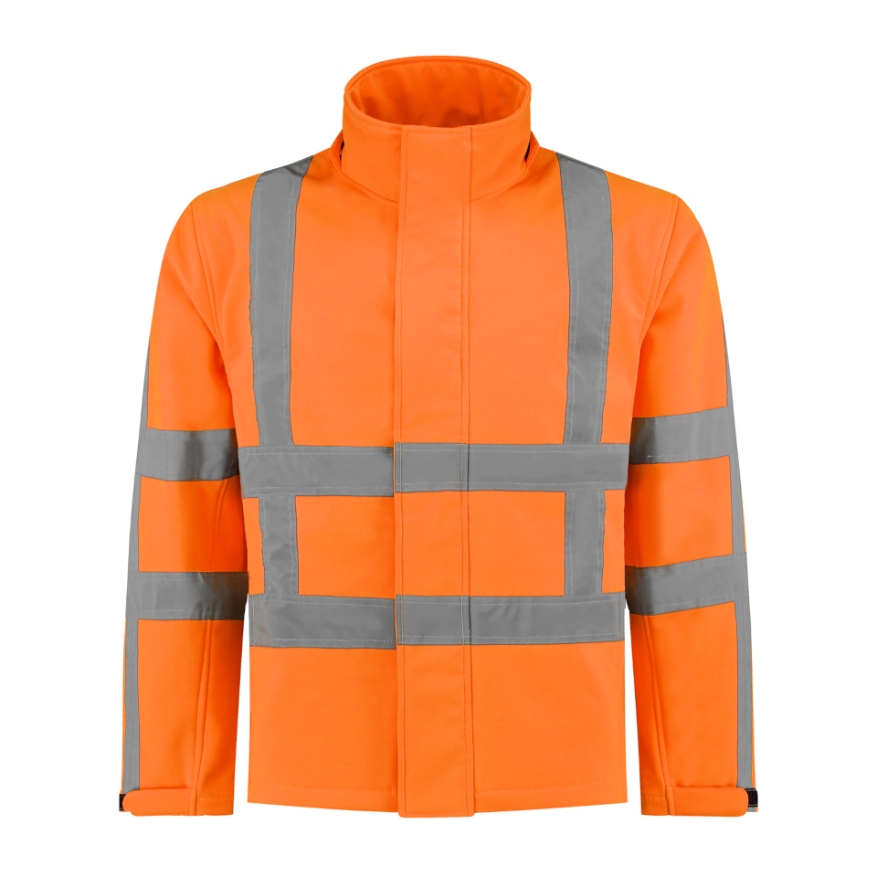 Goedkoop RWS Softshelljas - Fluor Oranje - M