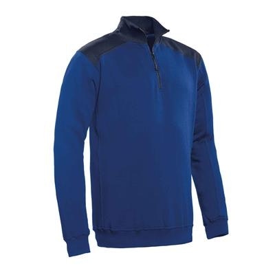 Santino Zipsweater Tokyo bi-colour - XXL - Royal Blue / Real Navy 6084 