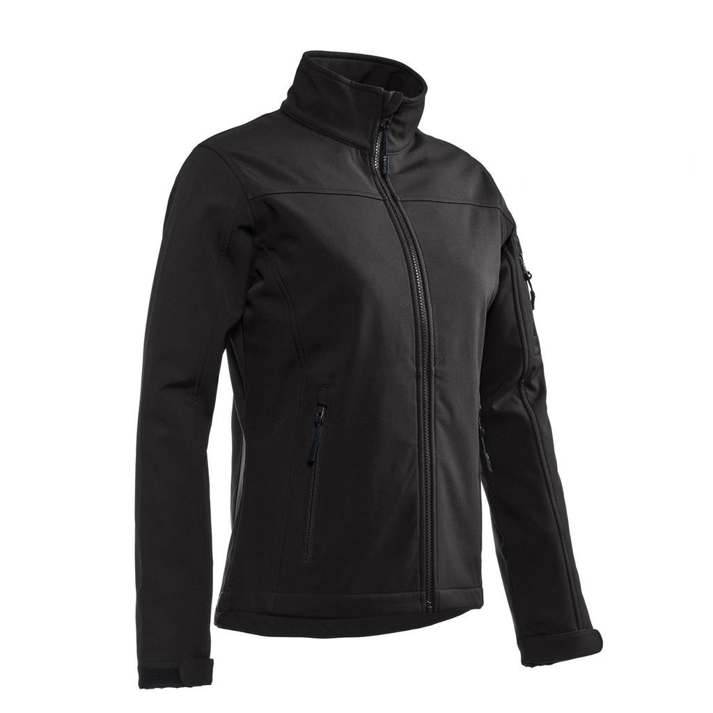 Santino Softshell Santo Ladies - Zwart 8000 - XL
