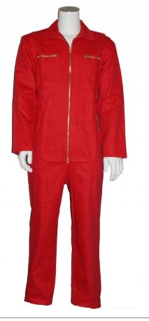 Bestex Kinderoverall 100% katoen rally - Rood - 116