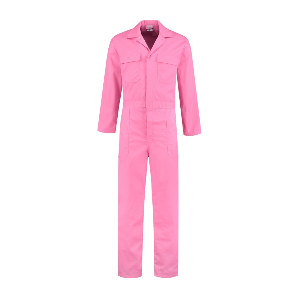 Bestex Kinderoverall polyester/katoen - Roze - 152