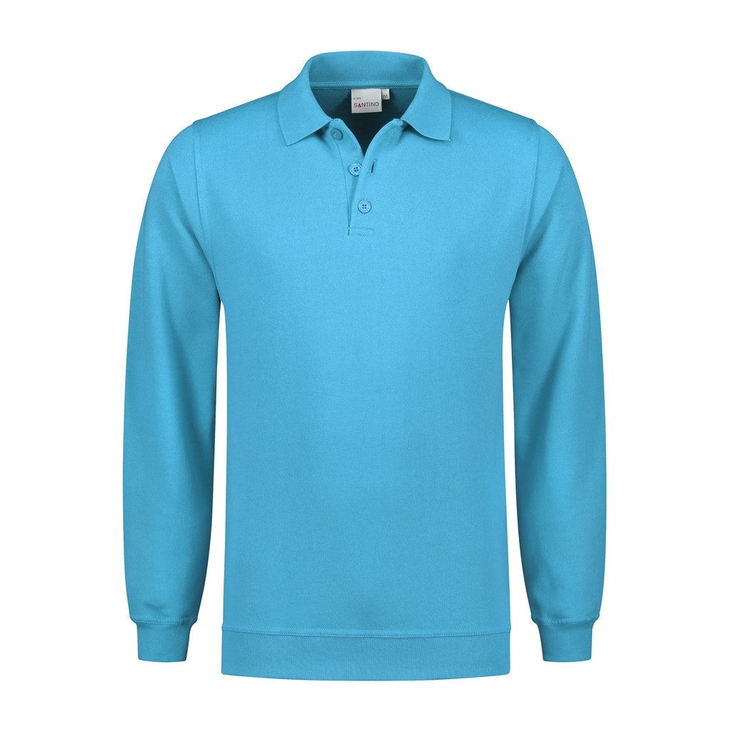 SANTINO Polosweater Robin - Aqua 6011 - L