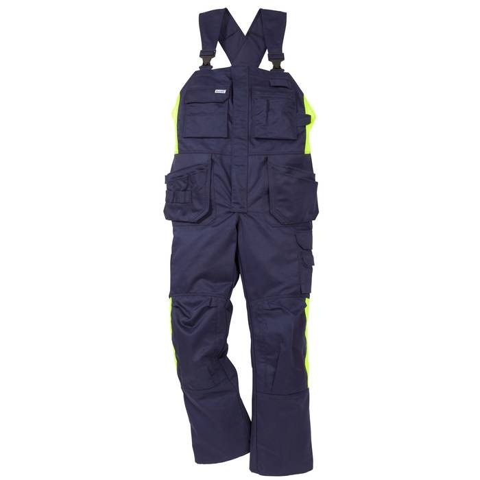 Fristads 100328 vlamvertragende Amerikaanse Overall FLAM-0030 - 48 - Dark Navy / Navy 540