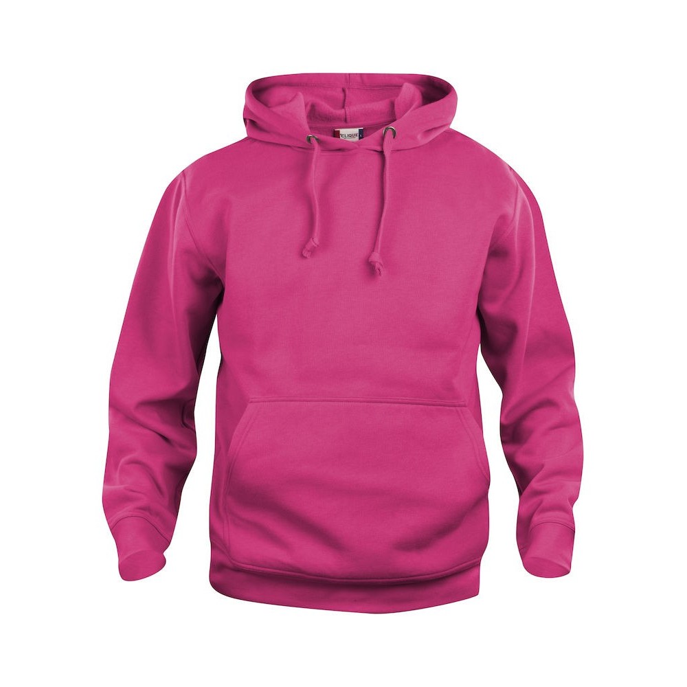 Clique Basic Hoody 021031 - Helder kersen - 300 - XL