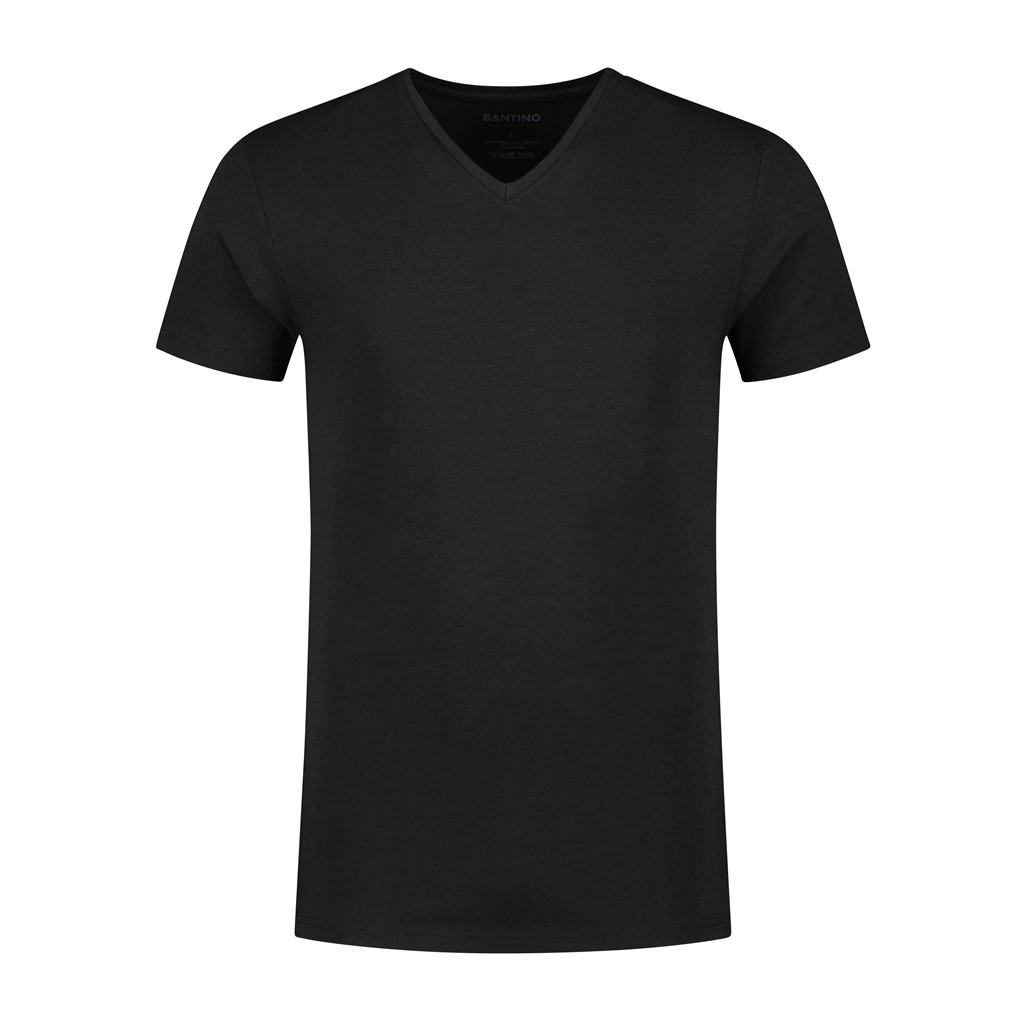 SANTINO T-shirt Jonaz V-Neck - XL - Wit 1000