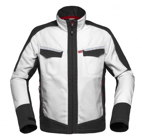 Havep attitude korte jas 50172 - 3XL - Wit/charcoal ACA