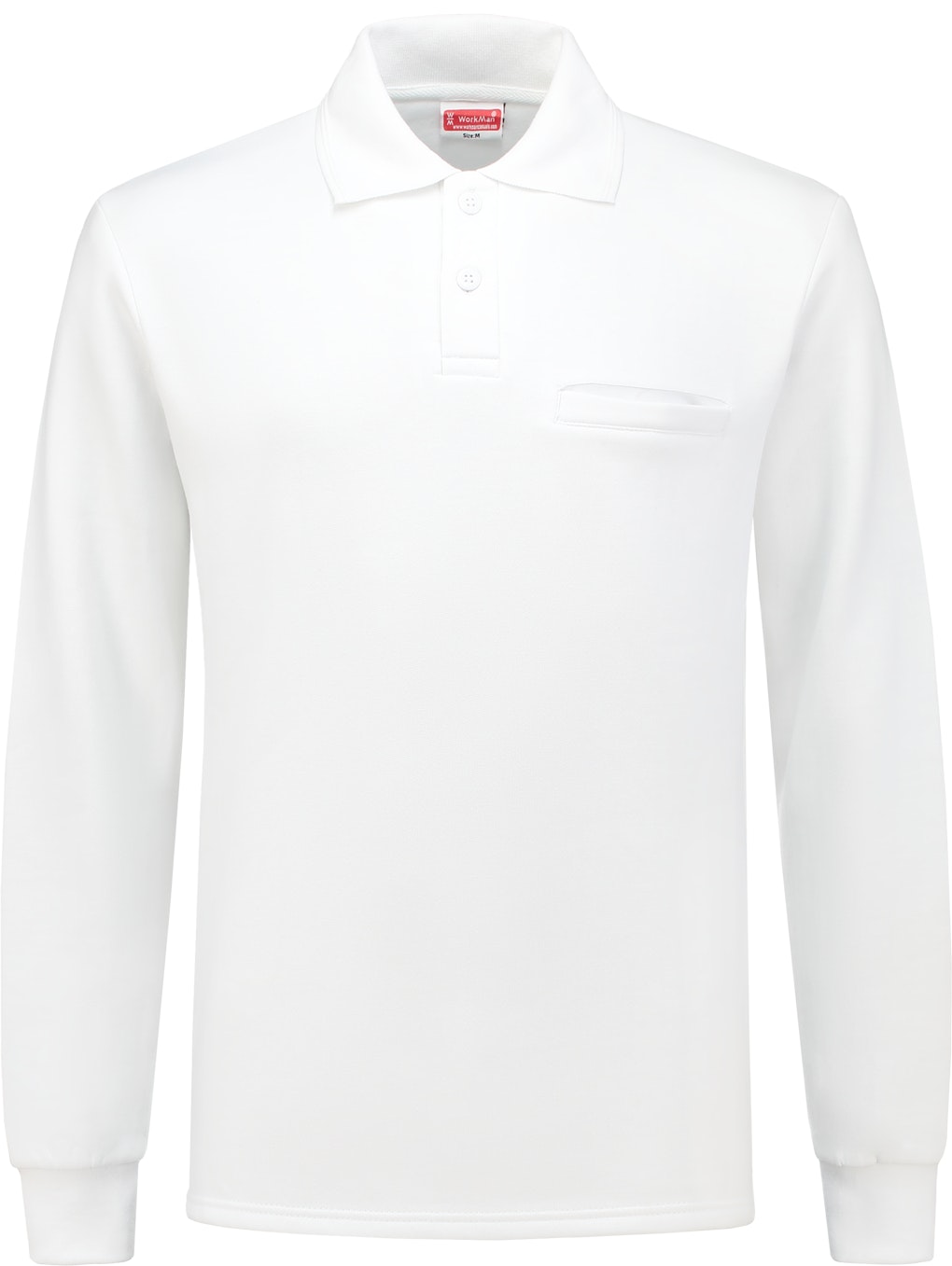 WorkMan Polosweater Uni Borstzak