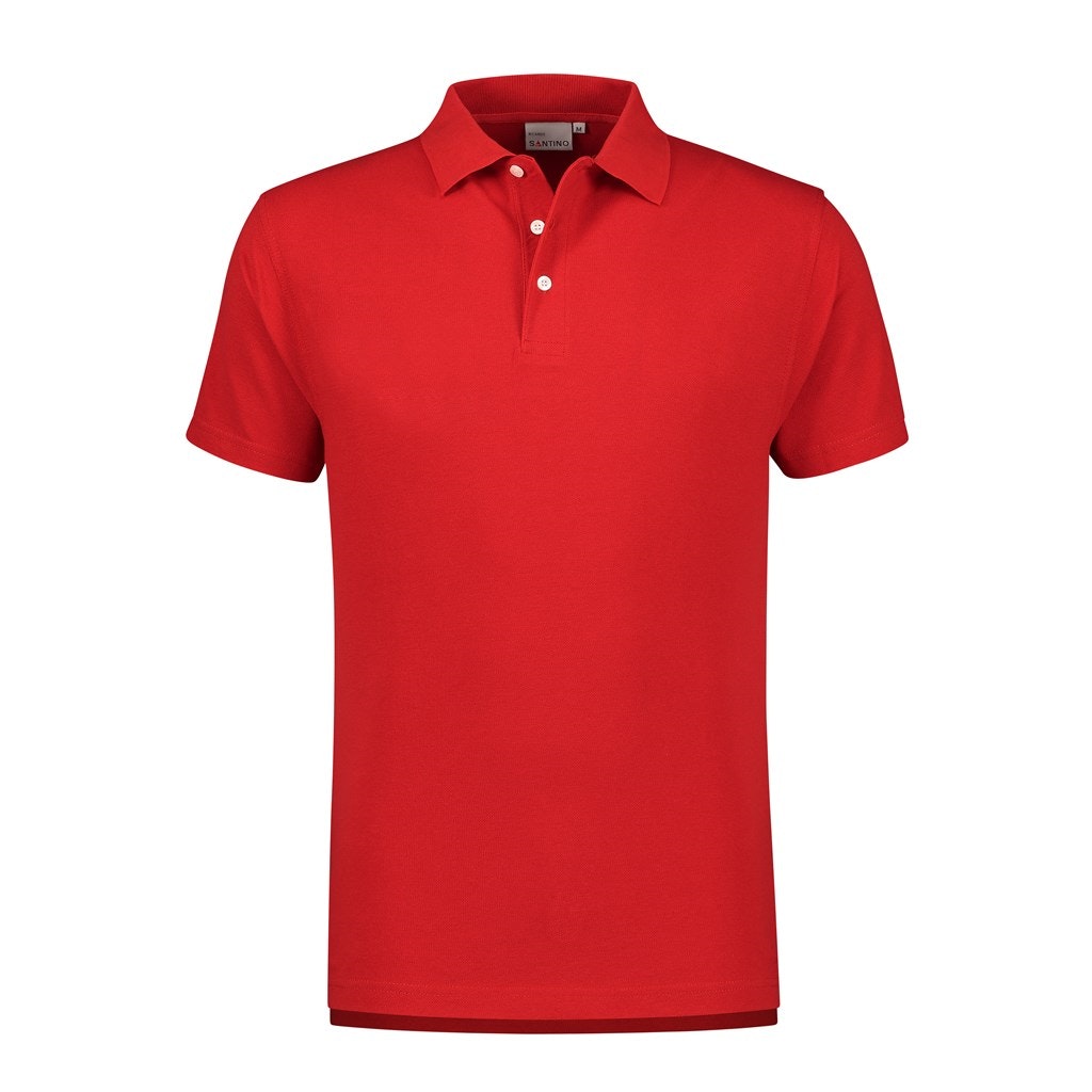 SANTINO Poloshirt Ricardo  - Rood 2000 - L