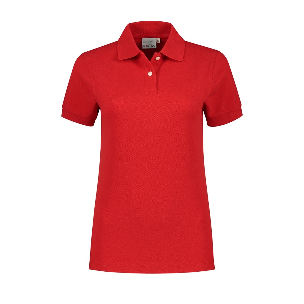 SANTINO Poloshirt Charma Ladies  - XXL - Rood 2000