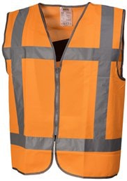 Tricorp V-RWS-ZIP Veiligheidsvest RWS (453019) - 5XL - Fluor Orange