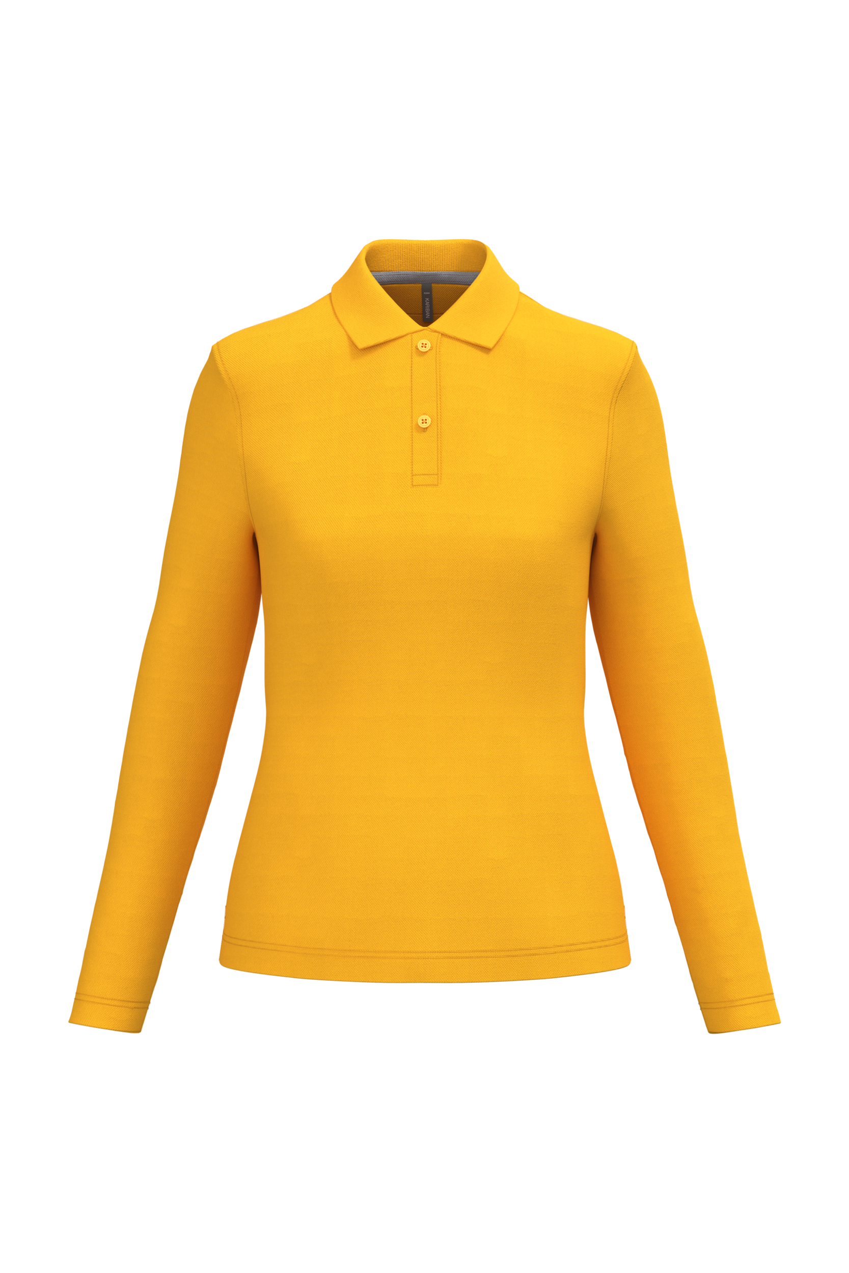 Kariban damespolo lange mouw K244