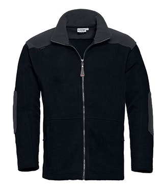 Santino polarfleece Trento - 5XL - Black / Graphite 8216