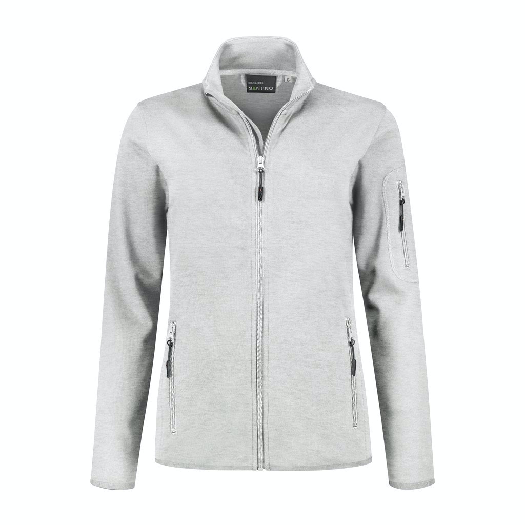 Santino sweatvest Berlin Dames - Ash Grey 8081 - XL