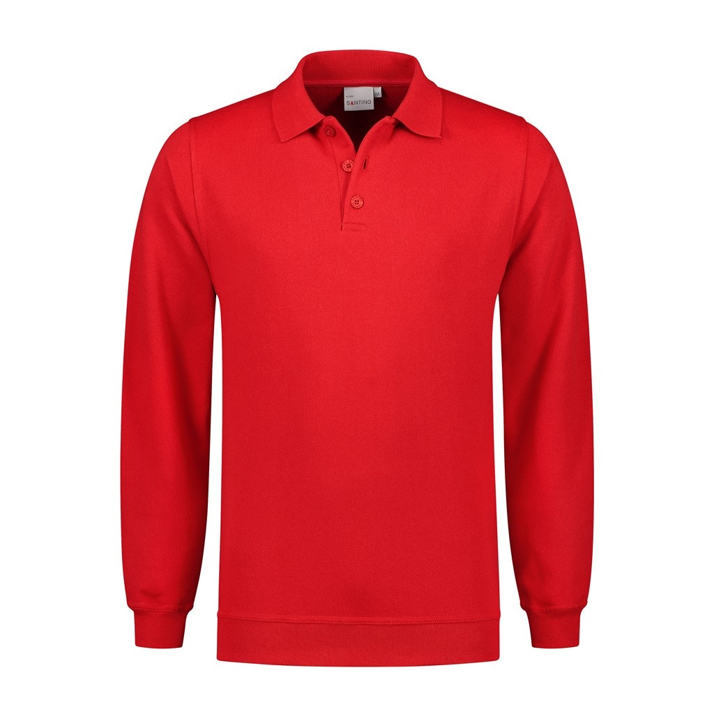 SANTINO Polosweater Robin - M - Rood 2000