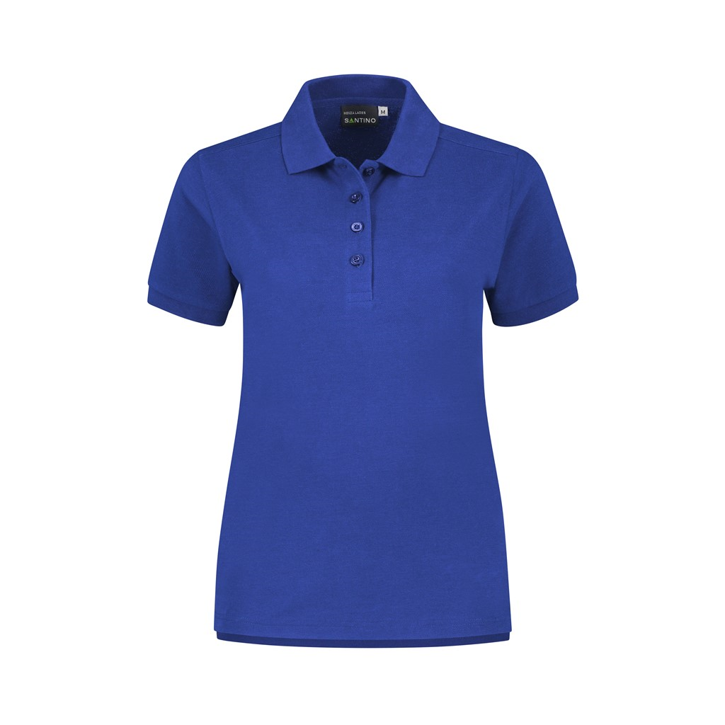 SANTINO Poloshirt Monza Dames - Zwart 8000 - XS