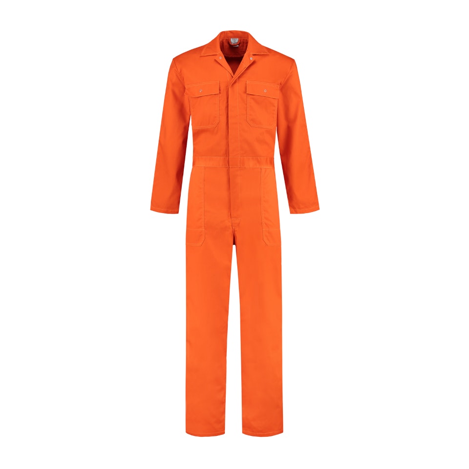 Bestex Overall polyester/katoen - Oranje - 46