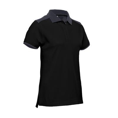 Santino poloshirt Tivoli Ladies - XL - Black / Graphite 8216