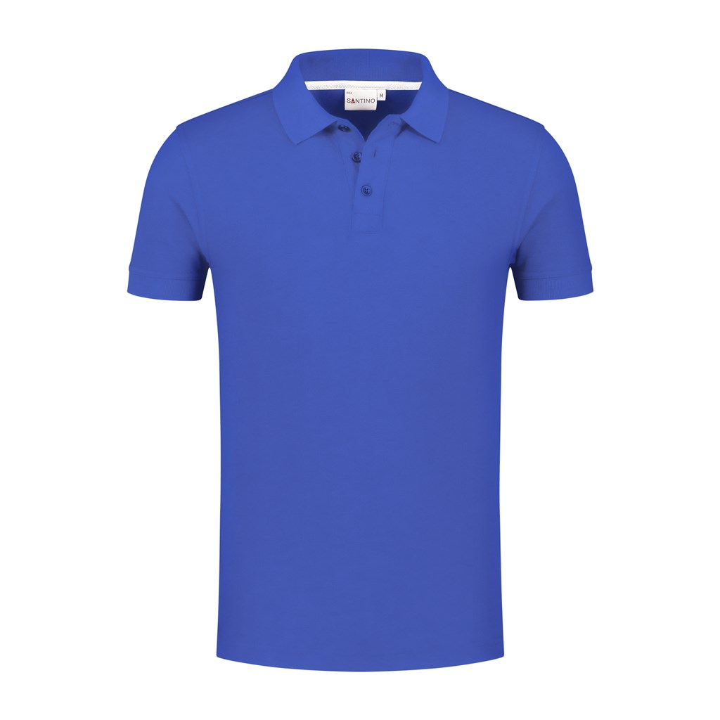 SANTINO Poloshirt Max - S - Wit 1000