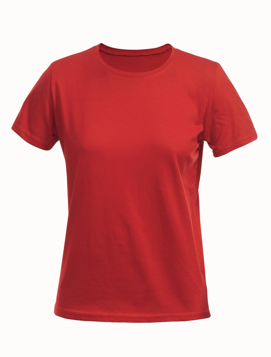 Acode 1917 Dames heavy T-shirt (100245) - Rood 331 - 2XL