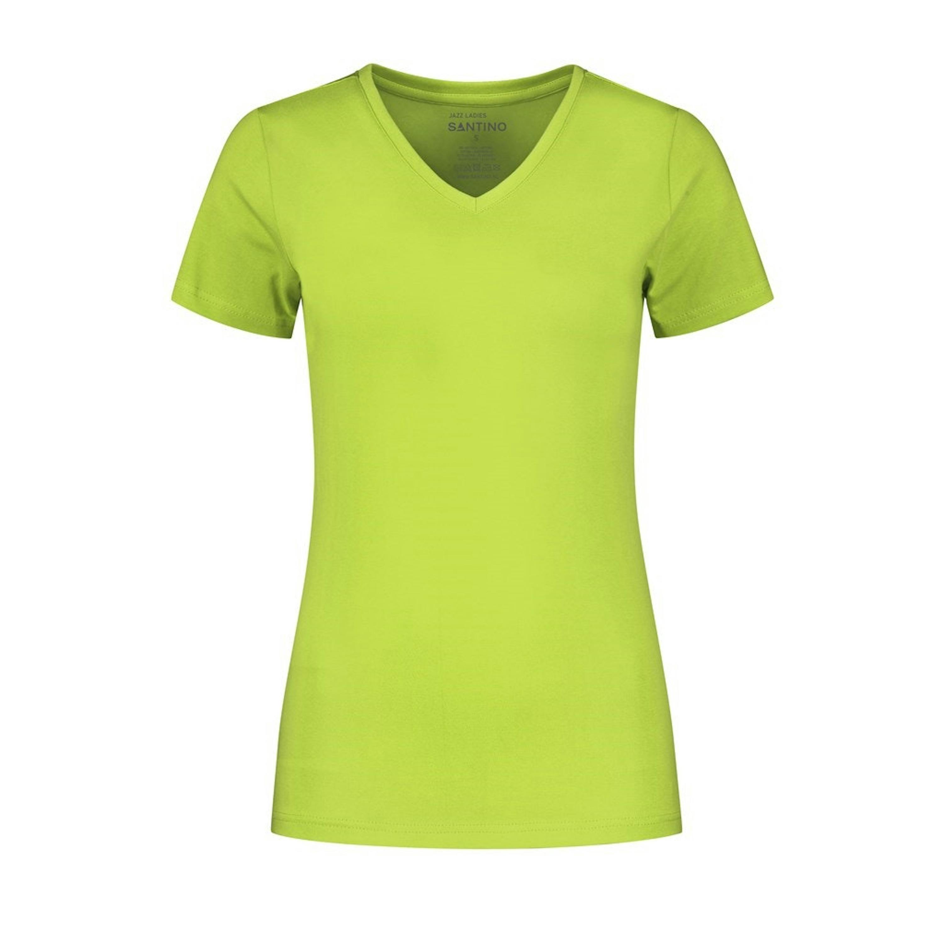 Santino T-shirt Jazz Dames - Lime 5016 - S Santino T-shirt Jazz Dames - Lime 5016 - S