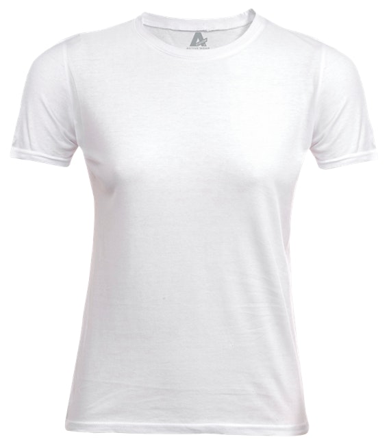 Acode 1917 Dames heavy T-shirt (100245) - Wit 900 - S