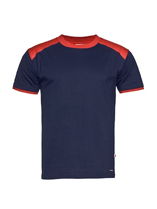 Santino T-shirt Tiësto  - S - Real Navy / Red 6214