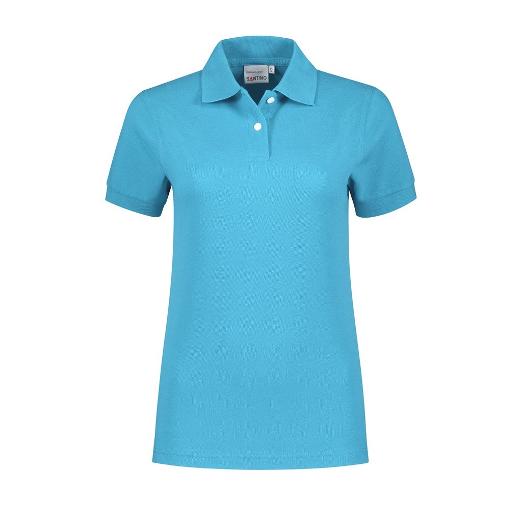 SANTINO Poloshirt Charma Ladies  - XS - Aqua 6011