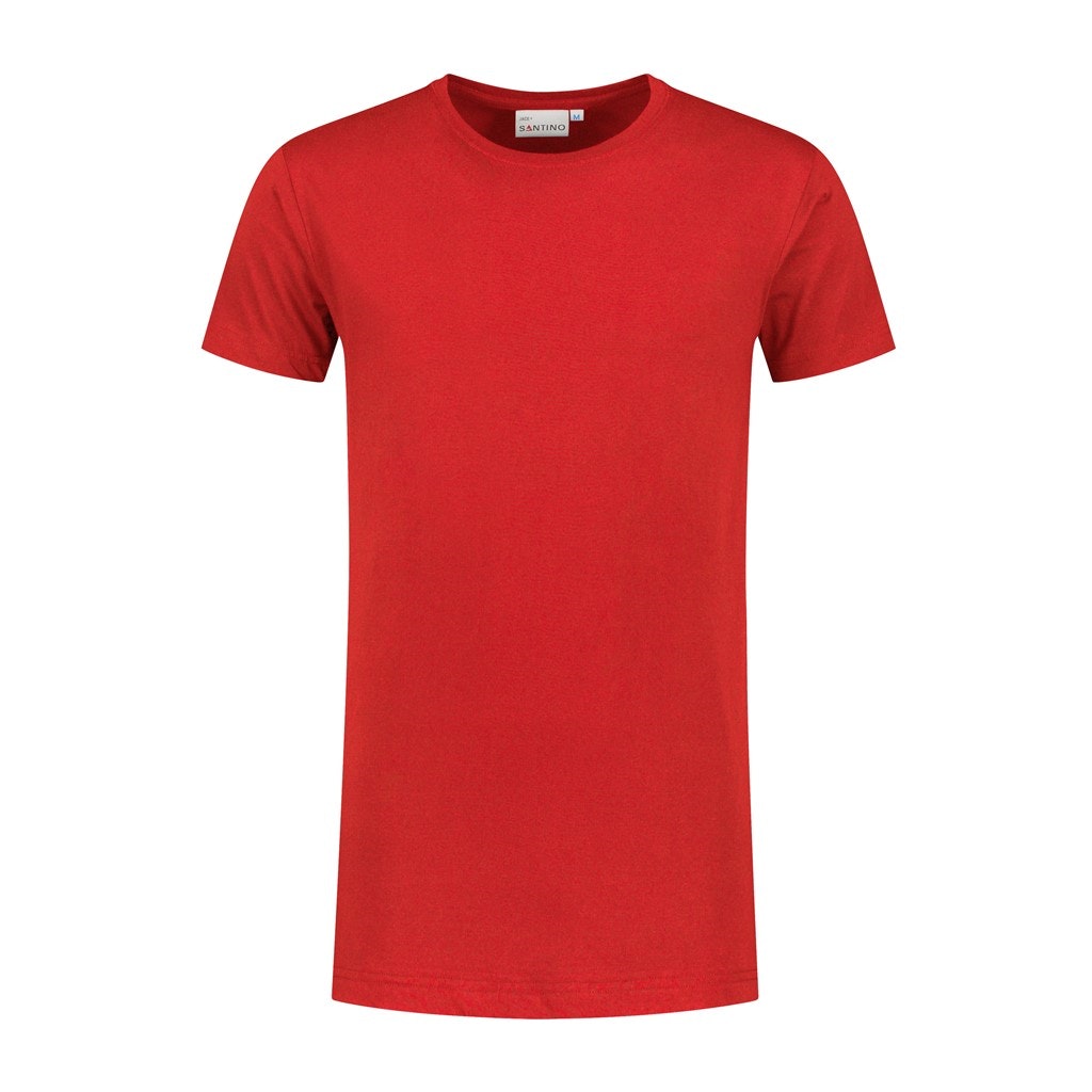 Santino T-shirt Jace+ (extra lang) - XL - Rood 2000