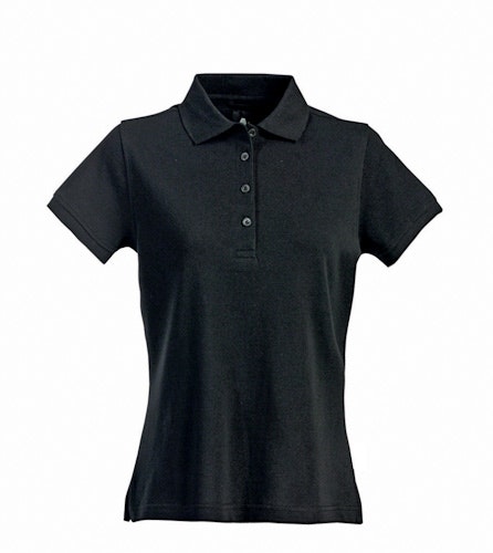 Acode 1723 Dames Poloshirt (100221) - L - Zwart 940