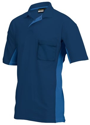 Tricorp TP2000 Poloshirt Bi-Colour met borstzak (202002) - Navy / Royal Blue - 3XL
