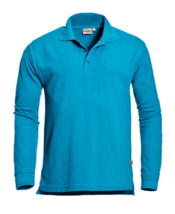 SANTINO Poloshirt Matt - Aqua 6011 - L