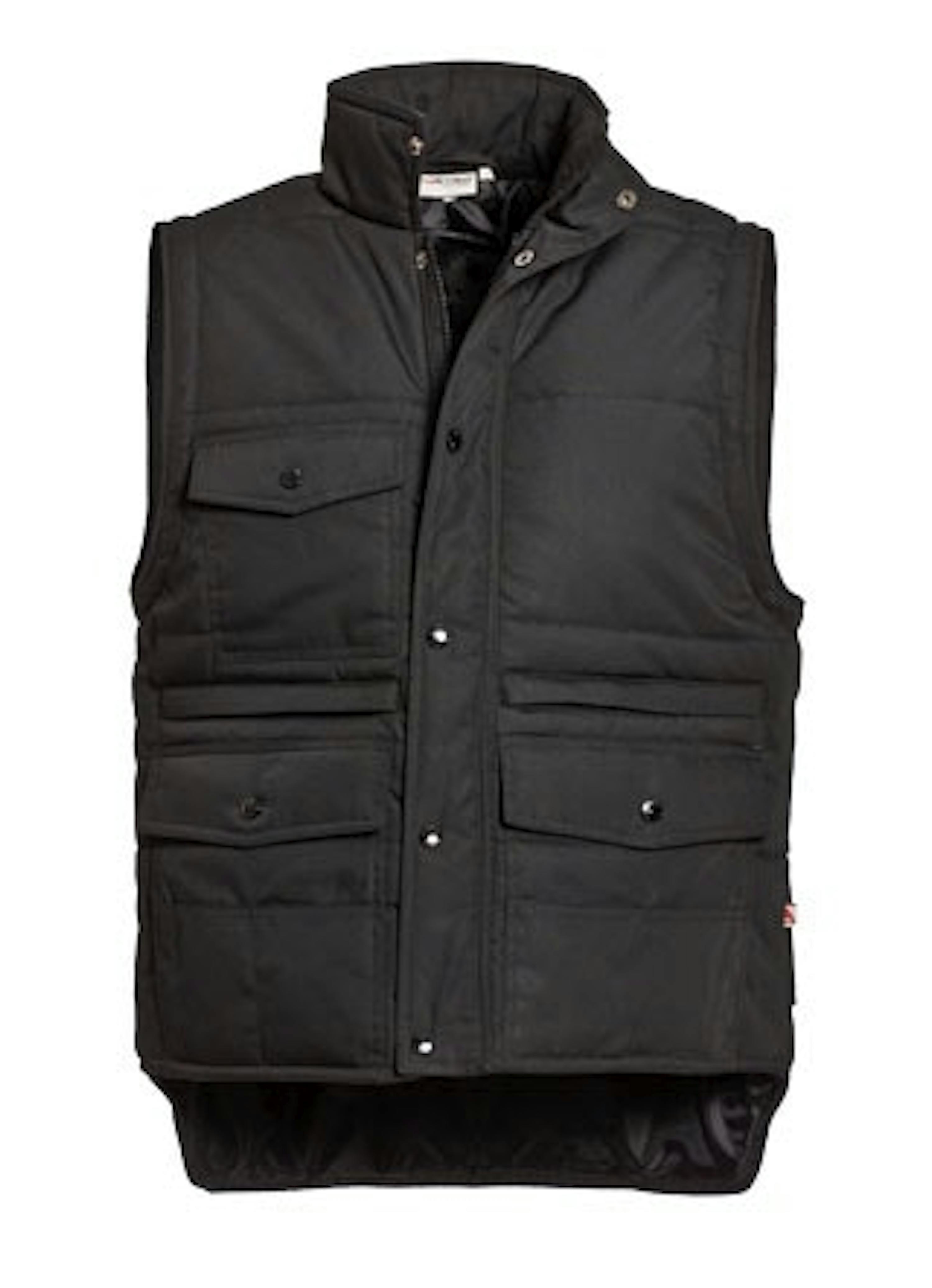 SANTINO Bodywarmer Bob - Zwart 8000 - L SANTINO Bodywarmer Bob - Zwart 8000 - L
