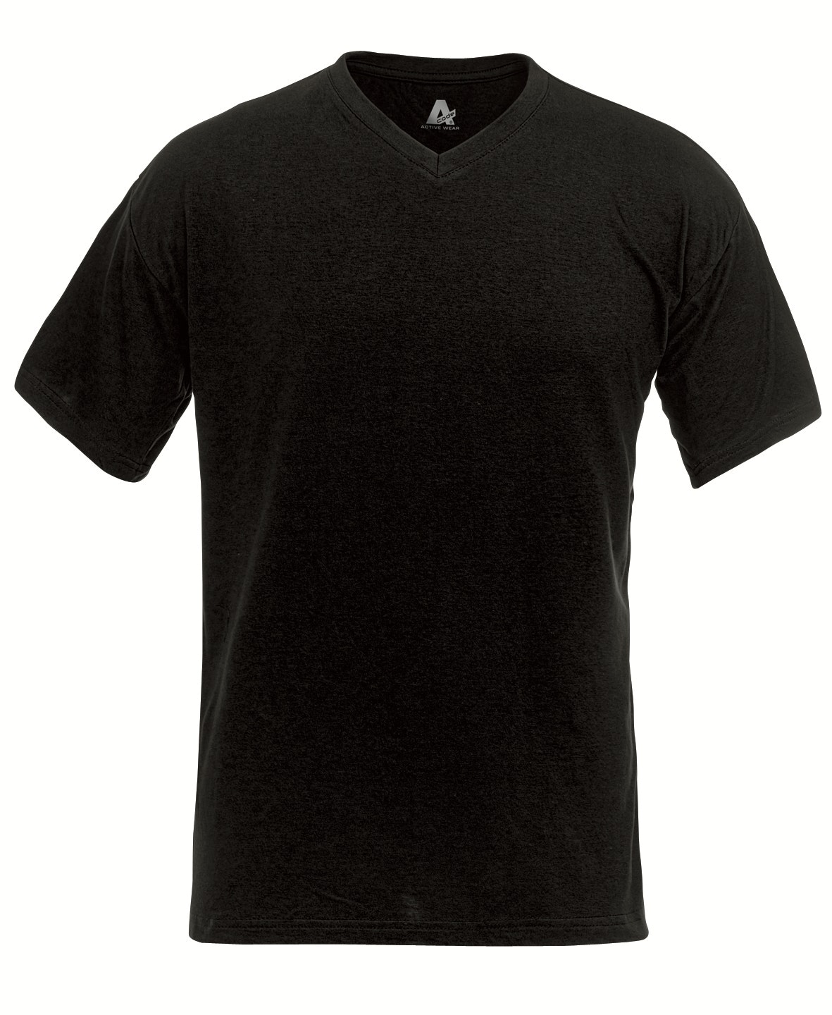 Acode 1913 T-shirt met v-hals (100241) - Zwart 940 - S