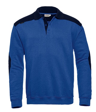 Santino polosweater Tesla - 5XL - Royal Blue / Real Navy 6084 