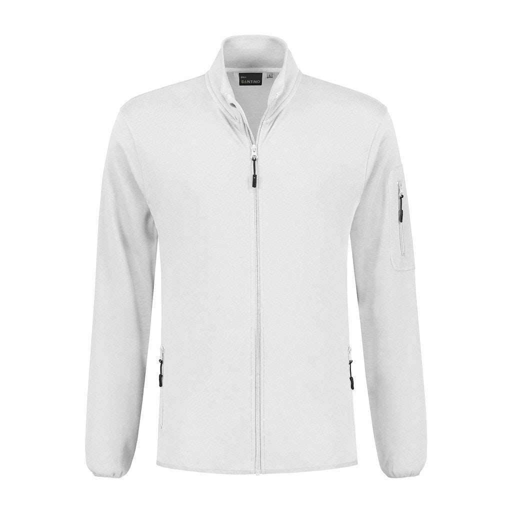 Santino sweatvest Berlin - S - Wit 1000