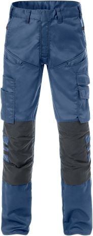 Fristads Fusion Werkbroek 2555 STFP Kniezakken (129482) - 146 - Blue 542