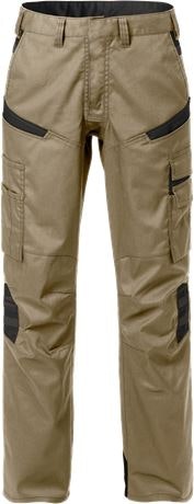 Fristads Fusion dames werkbroek 2554 STFP (129483) - 36 - Khaki / Black 299