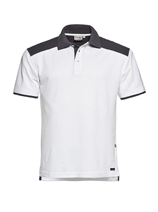 Santino poloshirt Tivoli - 4XL - White / Graphite 1200