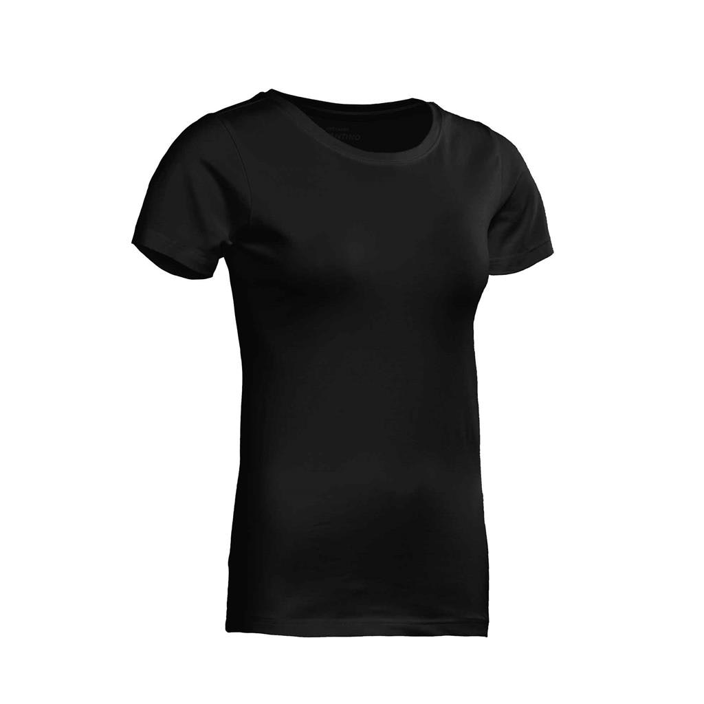 Santino slimfit T-shirt Jive Ladies  - Zwart 8000 - XXL