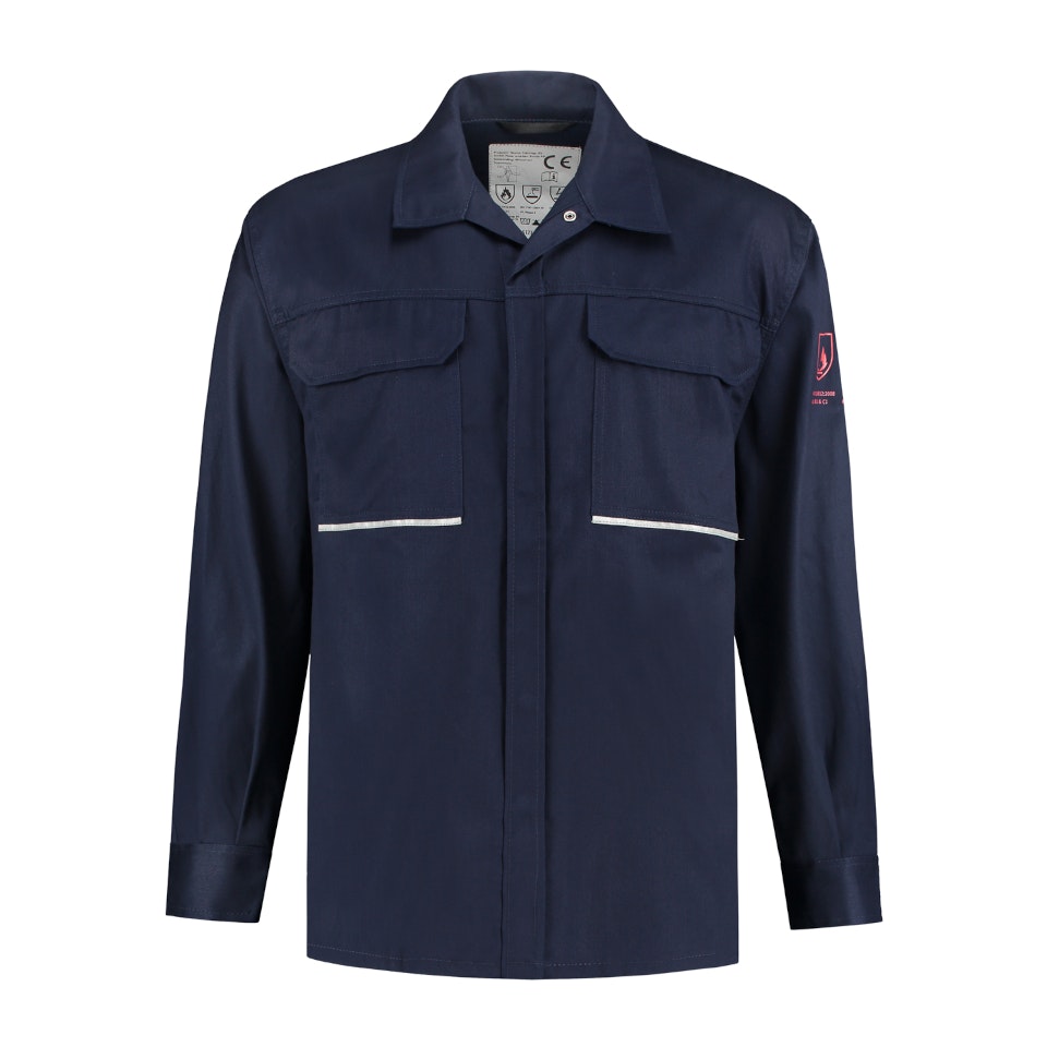 Bestex vlamvertragende antistatisch overhemd - 2XL - Navy