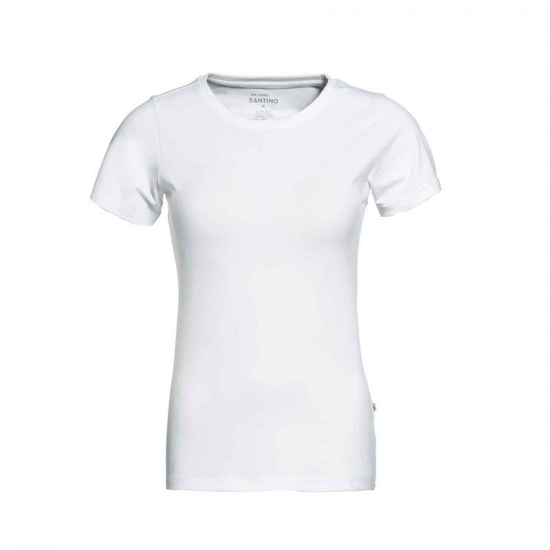 Santino slimfit T-shirt Jive Ladies  - Wit 1000 - L