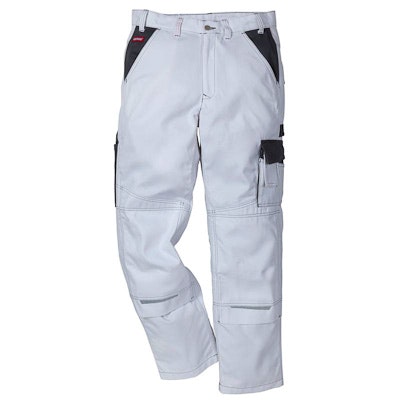 Fristads bi-colour werkbroek 100805 - White / Grey 965 - 120