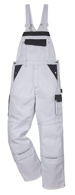 2-873 Icon Amerikaanse Overall Kansas (100806) - 60 - White / Grey 965