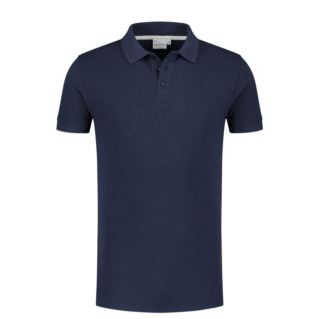 SANTINO Poloshirt Max+ - Zwart 8000 - XXL